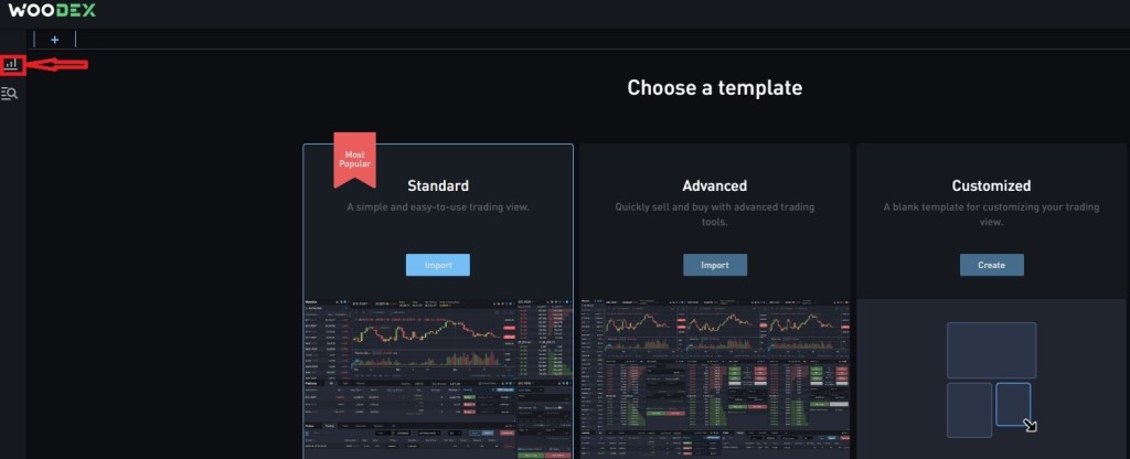 Instructions to join Testnet Orderly Network- The first decentralized exchange Woo DEX Choose a template